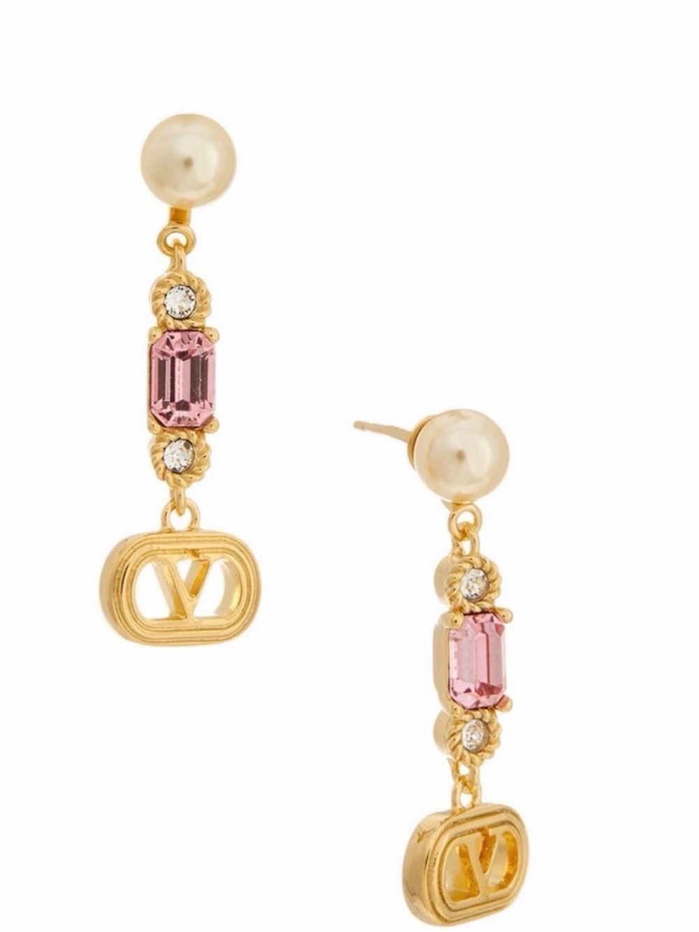 Valentino
Oval Swarovski Earrings